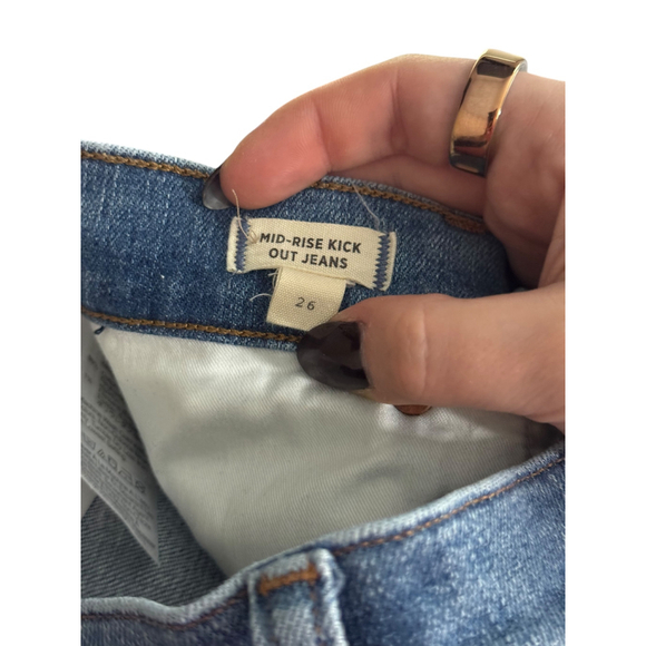 Madewell Mid-Rise Kick Out Jeans - Picture 9 of 11